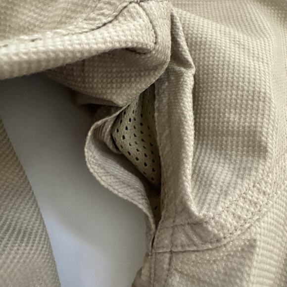 VTG ExOfficio Shirt Mens Medium Button Up Roll Tab Vented Fishing Outdoors NYLON - Picture 6 of 9